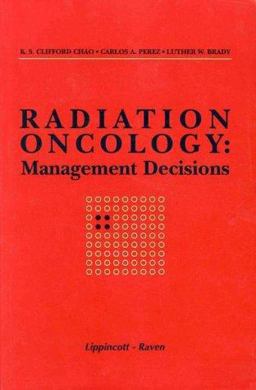 Radiation Oncology Management Decisions  9780397584680 Front Cover