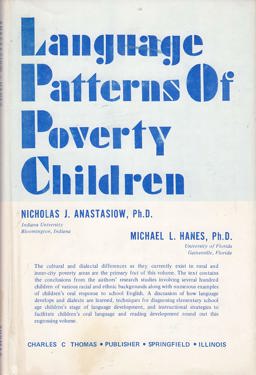 Language Patterns of Poverty Children
