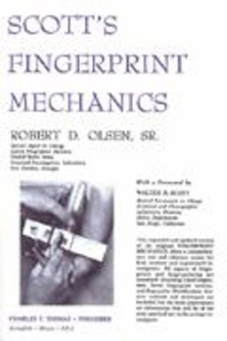 Scott's Fingerprint Mechanics 1st 9780398063085 Front Cover