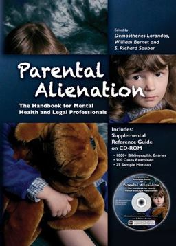 Parental Alienation The Handbook for Mental Health and Legal Professionals  9780398088811 Front Cover