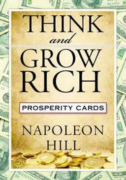 Think and Grow Rich Prosperity Cards