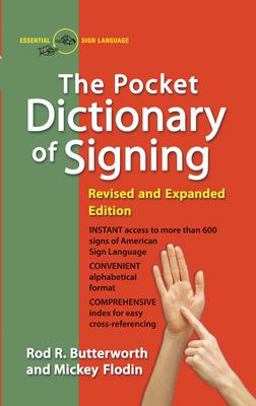 Pocket Dictionary of Signing  9780399517433 Front Cover