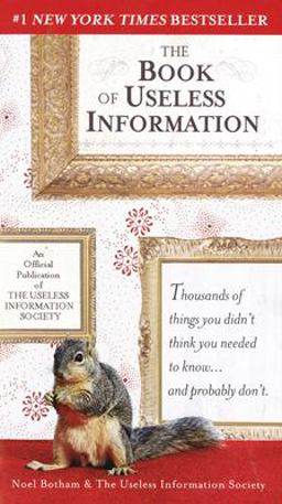 Book of Useless Information  9780399532696 Front Cover
