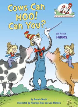 Cows Can Moo! Can You? All about Farms  9780399555244 Front Cover