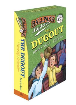 Ballpark Mysteries: the Dugout Boxed Set (books 1-4) The Fenway Foul-Up, the Pinstripe Ghost, the L. A. Dodger, the Astro Outlaw  9780399557545 Front Cover