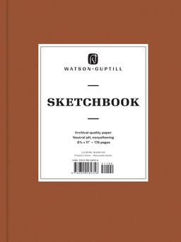 Large Sketchbook (Chestnut Brown)  9780399582356 Front Cover