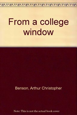 From a College Window