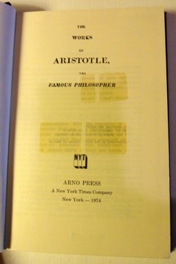 The Works of Aristotle