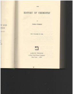 The History of Chemistry