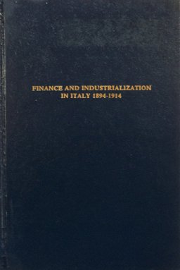 Finance and Industrialization in Italy, 1894-1914