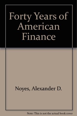 Forty Years of American Finance