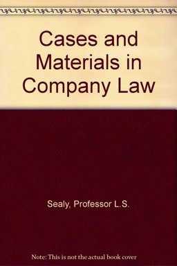 Cases and Materials in Company Law