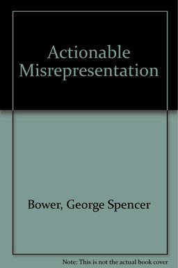Actionable Misrepresentation