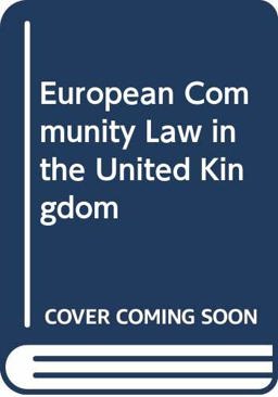 European Community Law in the United Kingdom