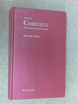 The Law of Contracts and Related Obligations in Scotland