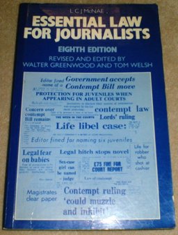 Essential Law for Journalists