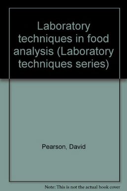 Laboratory Techniques Food Analysis H