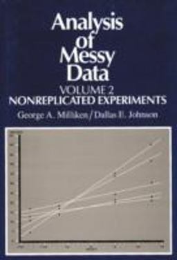 Analysis of Messy Data, Volume II Nonreplicated Experiments  9780412063718 Front Cover