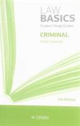 Criminal Law Criminal Law