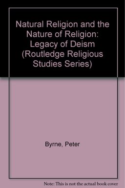 Natural Religion and the Nature of Religion