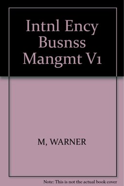 International Encyclopedia of Business and Management