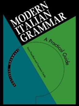 Modern Italian Grammar A Practical Guide  9780415098502 Front Cover