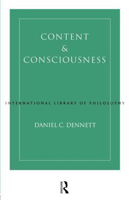 Content and Consciousness 2nd 9780415104319 Front Cover