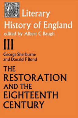 The Literary History of England