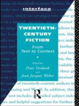 Twentieth-Century Fiction Twentieth-Century Fiction