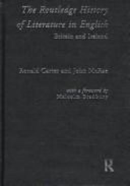 Routledge History of Literature in English Britain and Ireland  9780415123433 Front Cover
