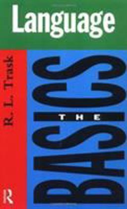 Language The Basics  9780415125413 Front Cover