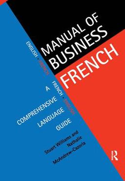 Manual of Business French  9780415129015 Front Cover