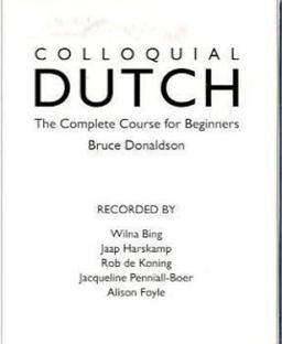 Colloquial Dutch A Complete Language Course  9780415130868 Front Cover