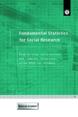 Fundamental Statistics for Social Research Fundamental Statistics for Social Research