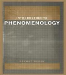 Introduction to Phenomenology  9780415183734 Front Cover