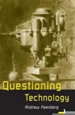 Questioning Technology  9780415197557 Front Cover