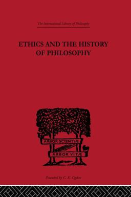 Ethics and the History of Philosophy