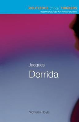 Jacques Derrida  9780415229319 Front Cover