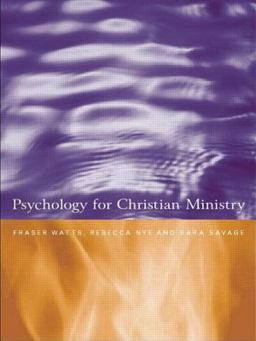 Psychology for Christian Ministry  9780415240376 Front Cover