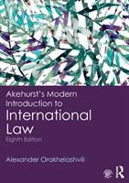 Akehurst's Modern Introduction to International Law 8th 9780415243568 Front Cover