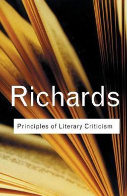 Principles of Literary Criticism 2nd 9780415254021 Front Cover