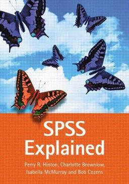 SPSS Explained  9780415274104 Front Cover