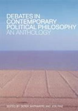 Debates in Contemporary Political Philosophy An Anthology  9780415302111 Front Cover