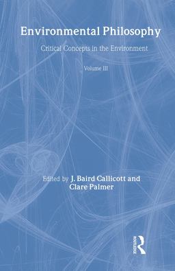 Environmental Philosophy