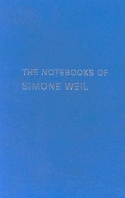 Notebooks of Simone Weil  9780415327718 Front Cover