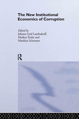 New Institutional Economics of Corruption  9780415333689 Front Cover