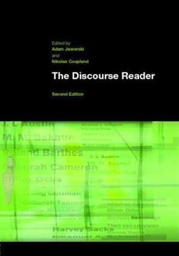 Discourse Reader 2nd 9780415346320 Front Cover
