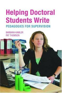 Helping Doctoral Students Write Pedagogies for Supervision  9780415346849 Front Cover