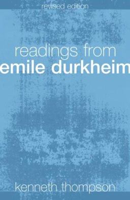 Readings from Emile Durkheim 2nd 9780415349130 Front Cover
