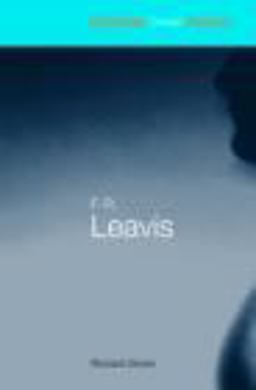 F. R. Leavis  9780415364171 Front Cover